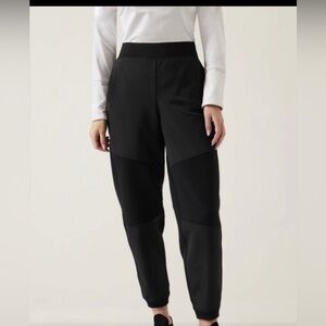 Athleta Get Set Hybrid Jogger Black Pants Small